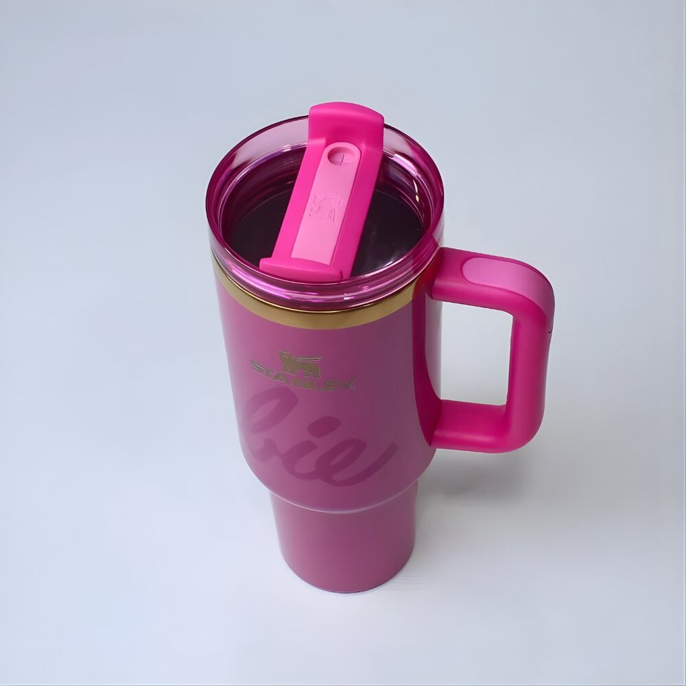 Unreleased Barbie x Stanley Cup Quencher H2.0 Tumbler 40oz - Picture 2 of 3